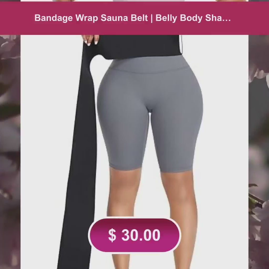 Bandage Wrap Sauna Belt | Belly Body Shaper #Amazon #Shorts by@Outfy