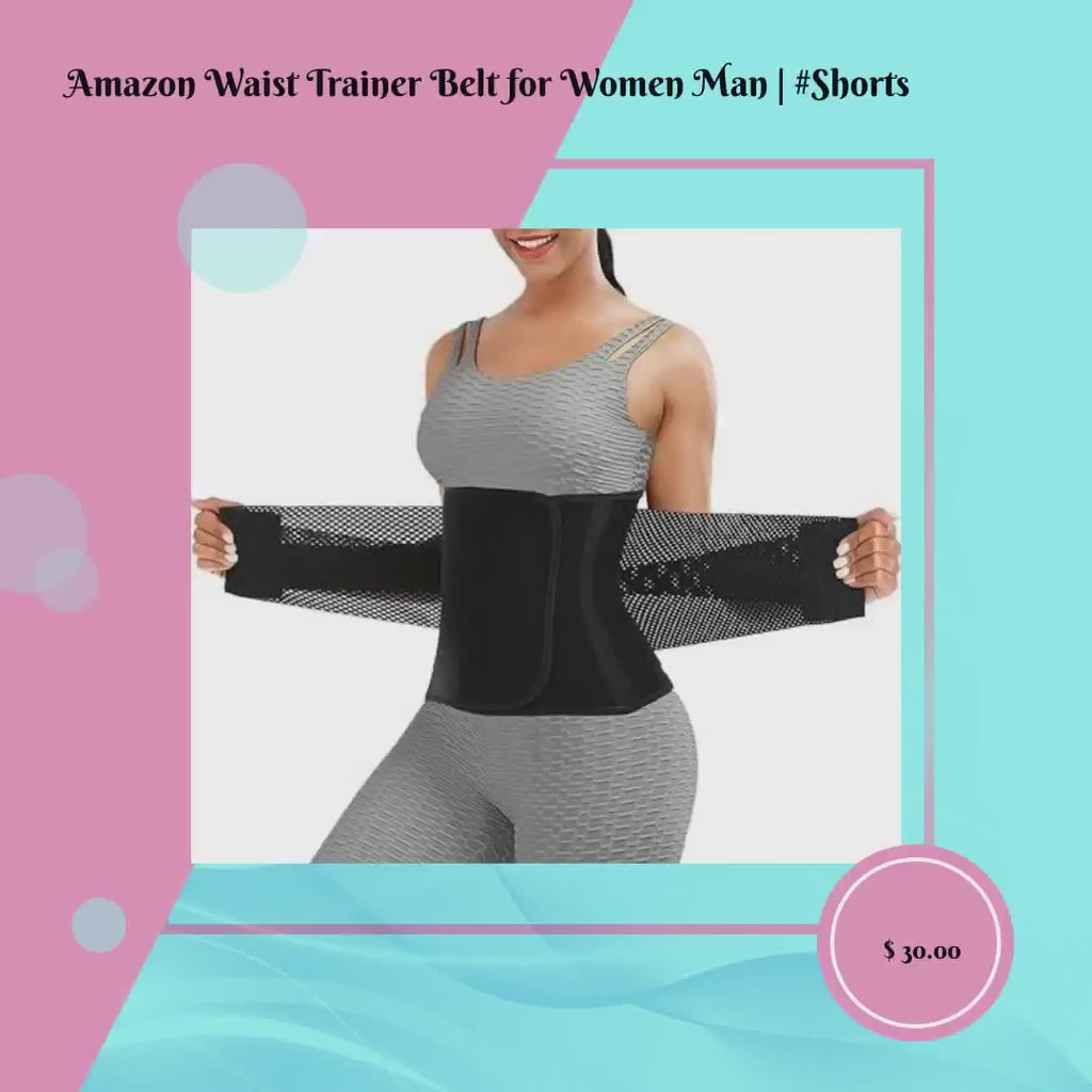 Amazon Waist Trainer Belt for Women Man | #Shorts by@Outfy