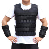 Adjustable steel plate load vest