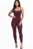 Bodycon Cami Jumpsuit Naughty Smile Fashion