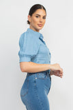 Buying Guide: Stylish and Healthy Dresses 2023 | Fashionably Fit | Button-down Denim Shirt Top