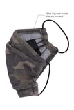 Camouflage 3d Reusable Face Mask