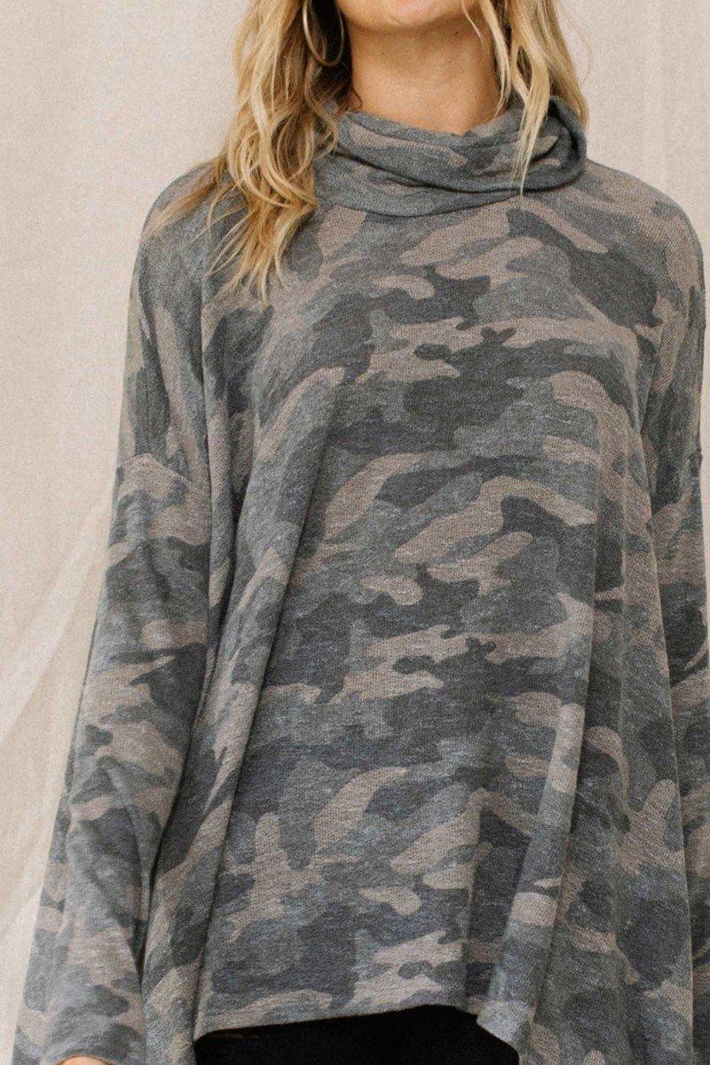 Buying Guide: Stylish and Healthy Dresses 2023 | Fashionably Fit | Camouflage Printed Turtleneck Top #Dresswomen #Shorts #Youtubeshorts