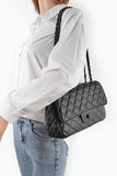 Classic Quilted Clutch Naughty Smile Fashion