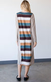 Colorblock Striped Dress Naughty Smile Fashion