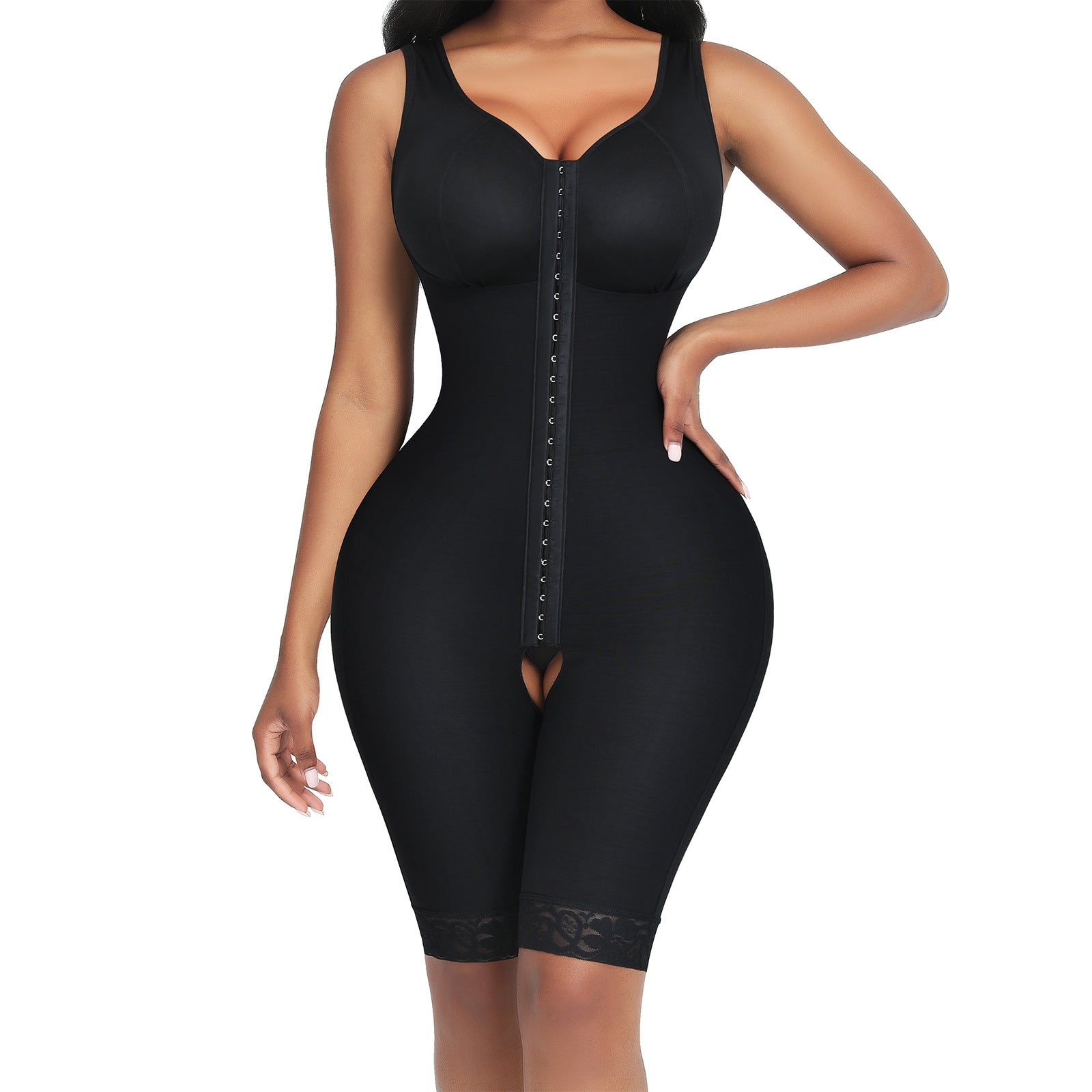 Conjoined Body Shapewear For Women Without A Crotch Naughty Smile Fashion