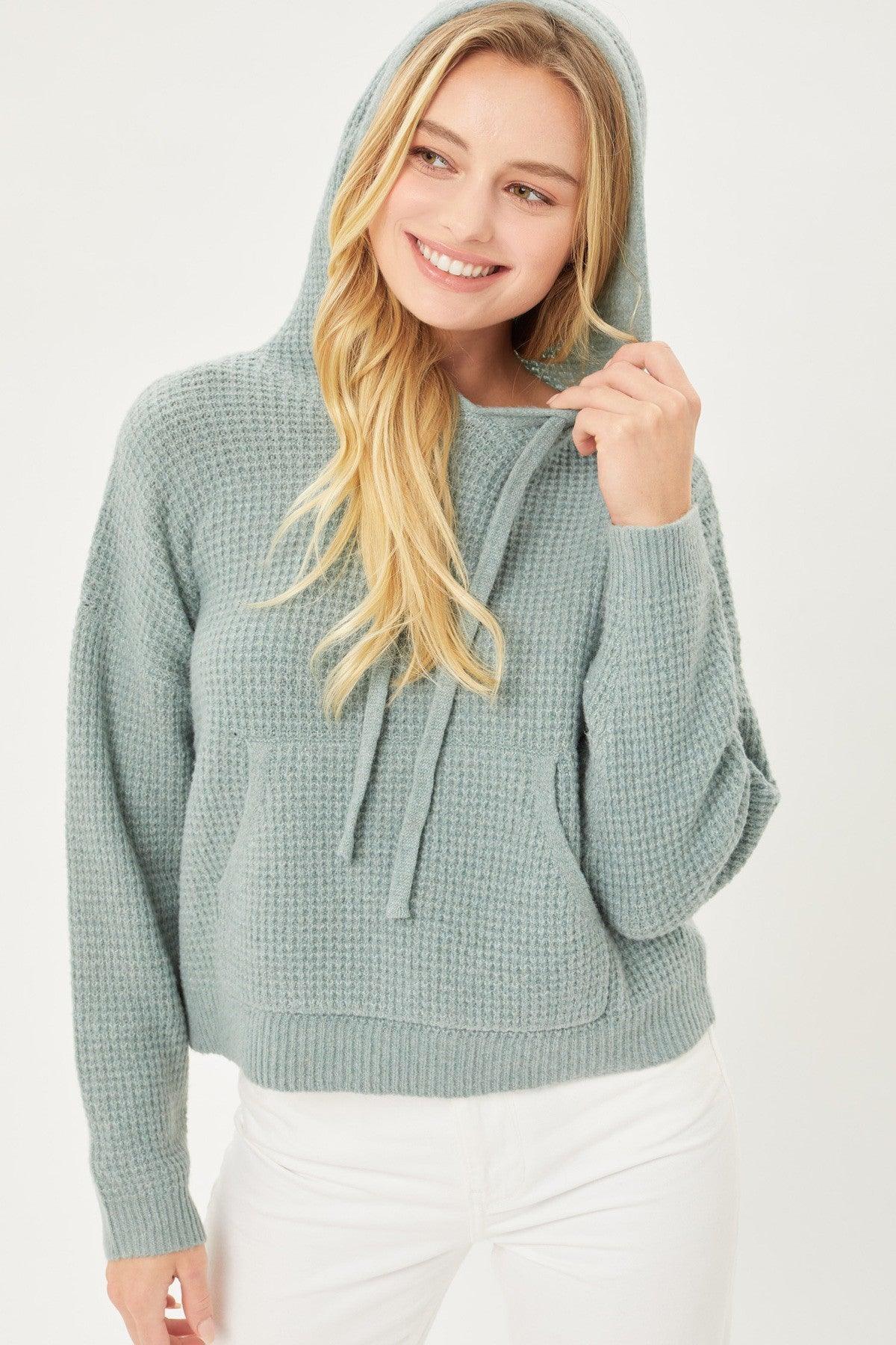 Drawstring Hoodie Sweater