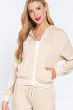Fleece French Terry Jacket--women dress-Naughty Smile Fashion-Organic Corset Co-USA