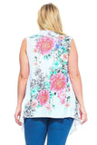 Floral Print, Open Front Vest With An Asymmetric Hem. #Dresswomen #Shorts #Youtubeshorts