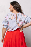 Floral Printed Woven Blouse #Dresswomen #Shorts #Youtubeshorts Naughty Smile Fashion