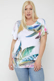 Flutter Sleeve Top Featuring A Multicolored Feather #Dresswomen #Shorts #Youtubeshorts
