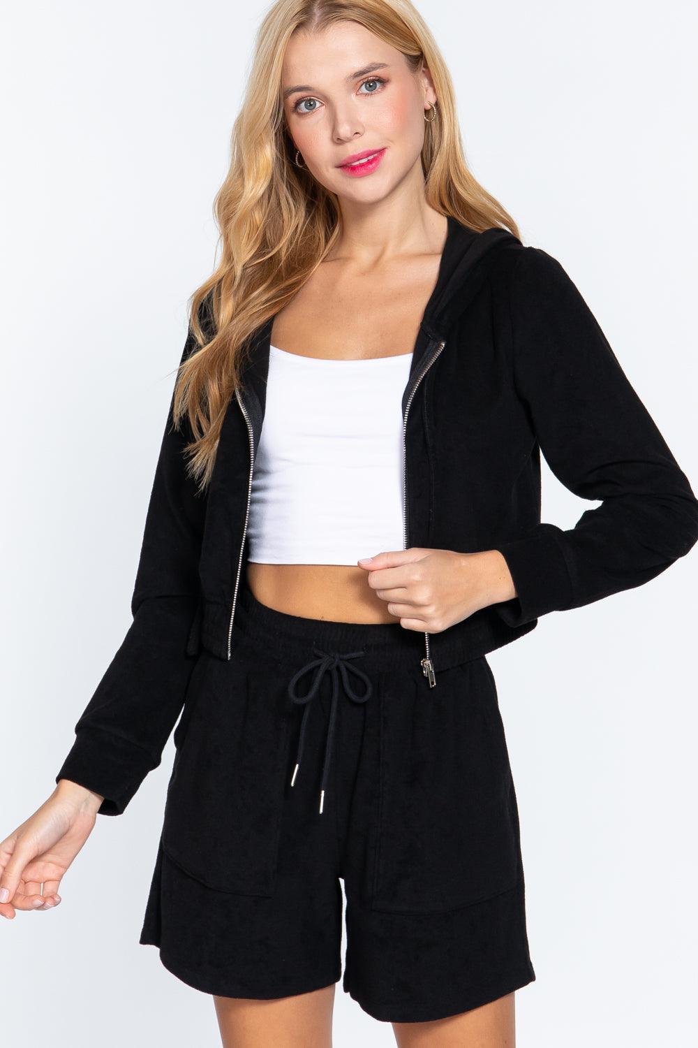 Buying Guide: Stylish and Healthy Dresses 2023 | Fashionably Fit | Hoodie Terry Towelling Jacket