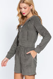 Hoodie Terry Towelling Jacket--women dress-Naughty Smile Fashion-Organic Corset Co-USA