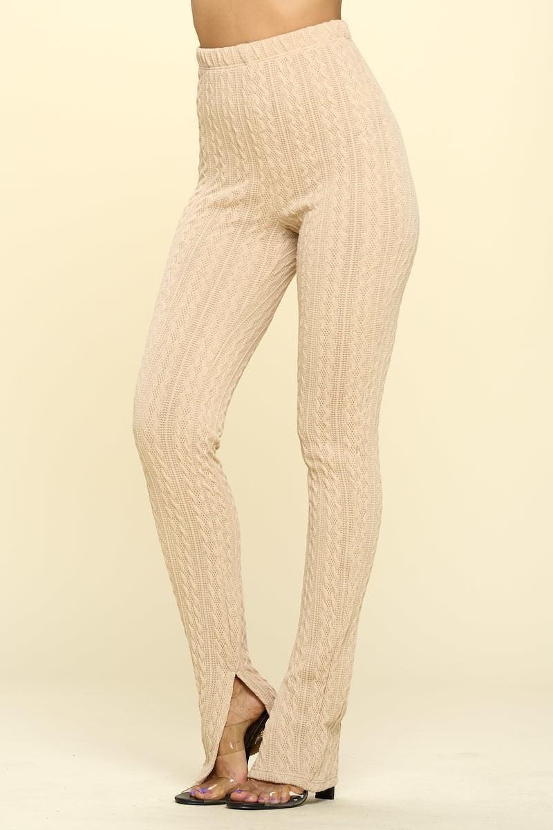 Knit High Rise Leggings #Dresswomen #Shorts #Youtubeshorts Naughty Smile Fashion