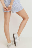 Leopard Printed Terry Short Pants Naughty Smile Fashion