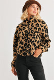 Buying Guide: Stylish and Healthy Dresses 2023 | Fashionably Fit | Leopard Teddy Zip-up Two Pocket Jacket