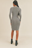 Long Sleeve Stripe Print Midi Dress #Dresswomen #Shorts #Youtubeshorts Naughty Smile Fashion