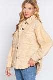 Buying Guide: Stylish and Healthy Dresses 2023 | Fashionably Fit | Long Slv Flap Pocket Oversize Jacket