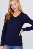 Buying Guide: Stylish and Healthy Dresses 2023 | Fashionably Fit | Long Slv V-neck Thermal Top