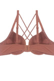 Plunge Cage Front Bra Naughty Smile Fashion