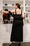 Plus Black Lurex Animal Print Shawl Detail Dress #Dresswomen #Shorts #Youtubeshorts