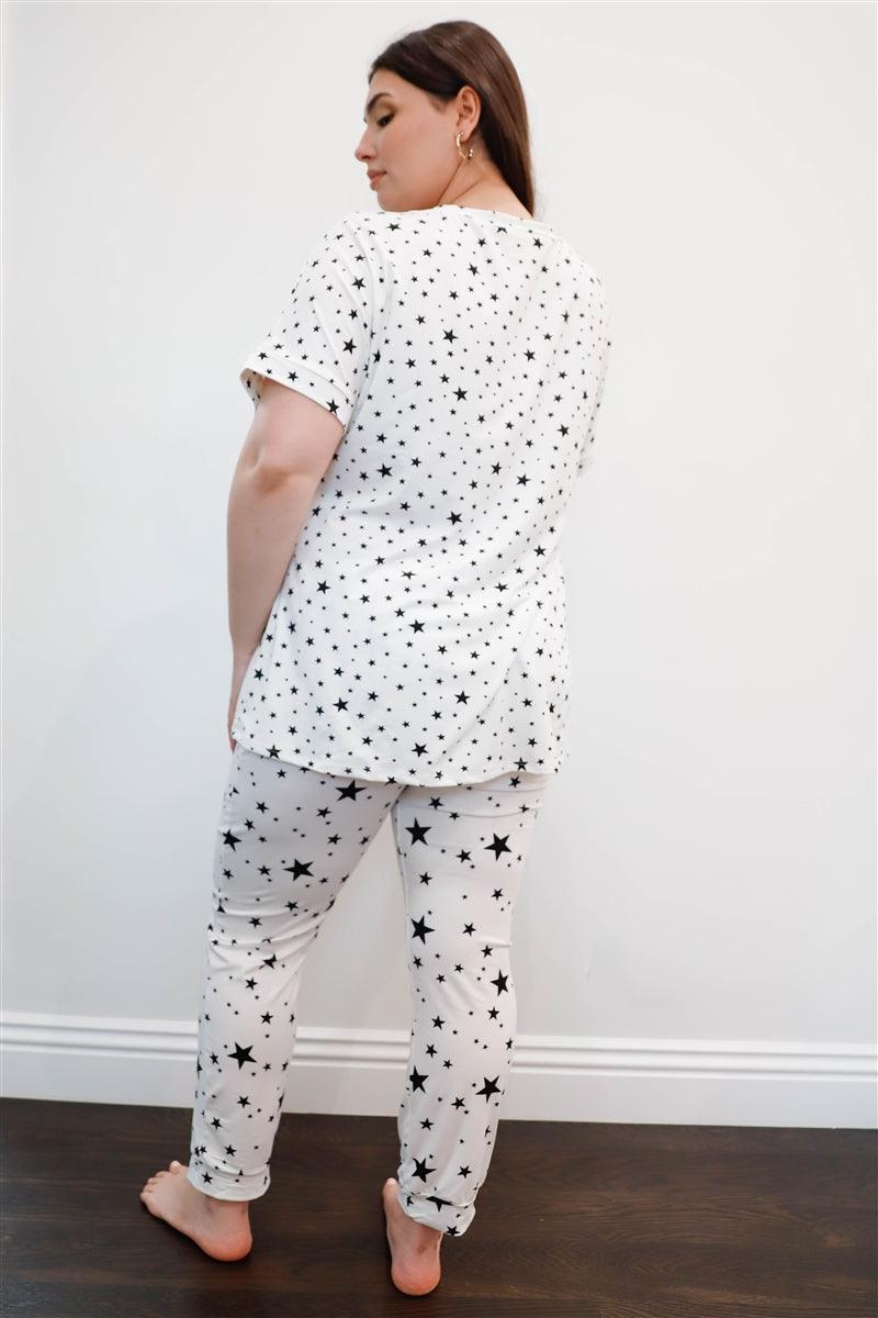 Print Loose T-shirt & Sweatpants Set #Dresswomen #Shorts #Youtubeshorts