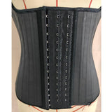 Reliable 25 Steel Bones Smooth Latex Shapewear, Strong Waist Trainer, True Corset