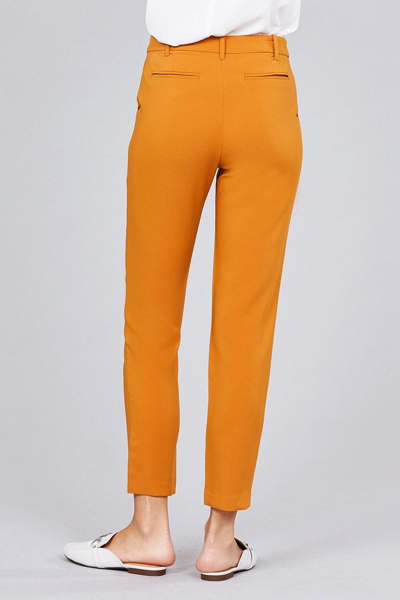 Seam Side Pocket Classic Long Pants Naughty Smile Fashion