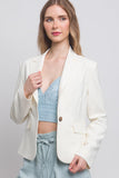 Buying Guide: Stylish and Healthy Dresses 2023 | Fashionably Fit | Single Button Closures Vertigo Blazer