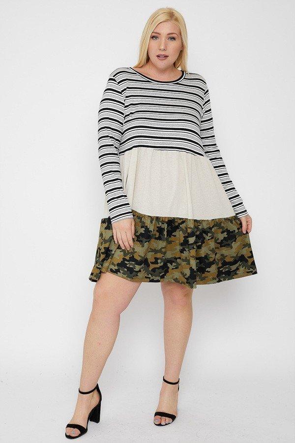 Tiered Color Block Dress #Dresswomen #Shorts #Youtubeshorts Naughty Smile Fashion