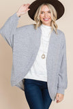 Two Tone Open Front Warm And Cozy Circle Cardigan With Side Pockets #Dresswomen #Shorts #Youtubeshorts Naughty Smile Fashion