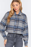Buying Guide: Stylish and Healthy Dresses 2023 | Fashionably Fit | Wool Plaid Oversized Crop Jacket